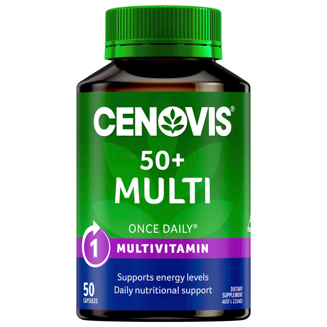 Cenovis 50+ Multi 50 Capsules Cenovis 50+ Multi 50 Capsules