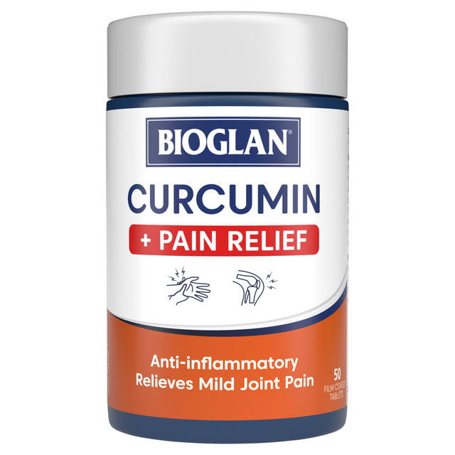 Bioglan Curcumin Plus Pain Relief 50 Tablets Bioglan Curcumin Plus Pain Relief 50 Tablets