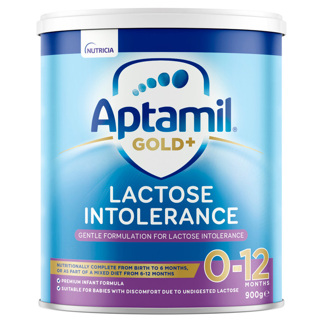 Aptamil Gold+ Lactose Intolerance Baby Formula From 0 To 12 Months 900g