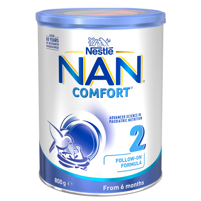 Nestle NAN COMFORT 2 Follow-on Baby Formula, From 6-12 Months – 800g