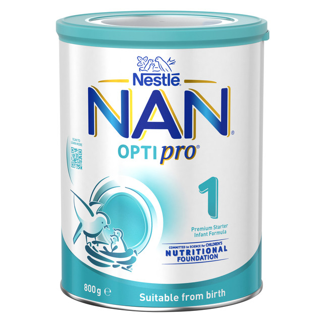 Nestle NAN OPTIPRO 1 Infant Formula for Newborns Suitable From Birth 800g