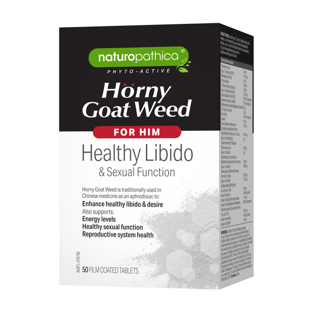 Naturopathica Phyto-Active Horny Goat Weed 50s Naturopathica Phyto-Active Horny Goat Weed 50s