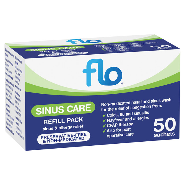 FLO Sinus Care Refill 50 Sachets FLO Sinus Care Refill 50 Sachets