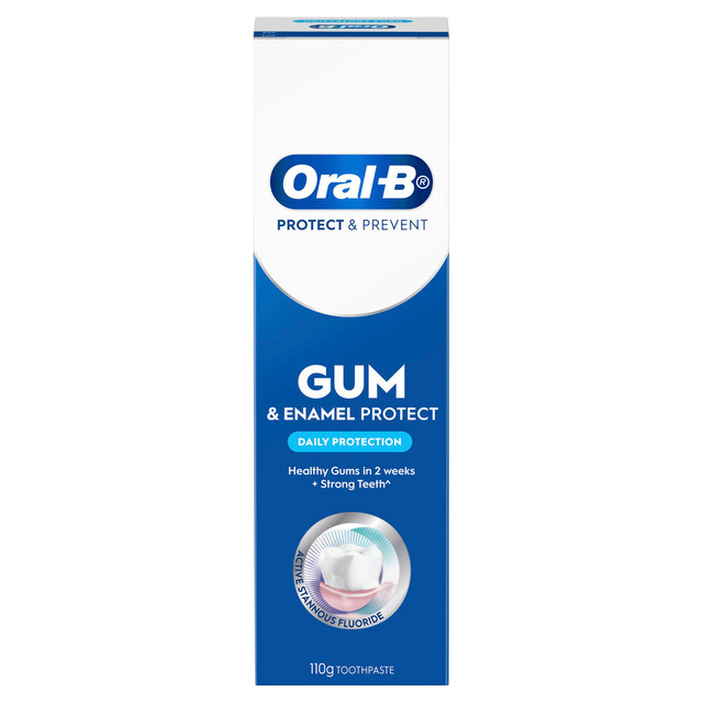 Oral-B Gum & Enamel Daily Protection Clean Toothpaste 110g Oral-B Gum & Enamel Daily Protection Clean Toothpaste 110g