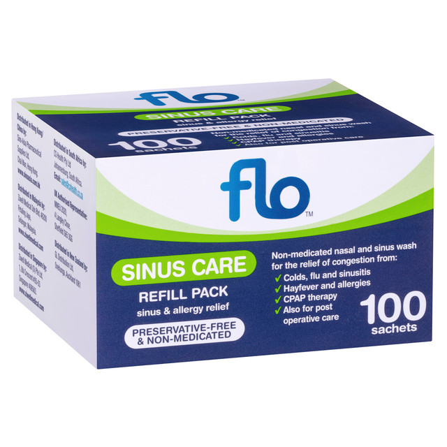 FLO Sinus Care Refill 100 Sachets FLO Sinus Care Refill 100 Sachets