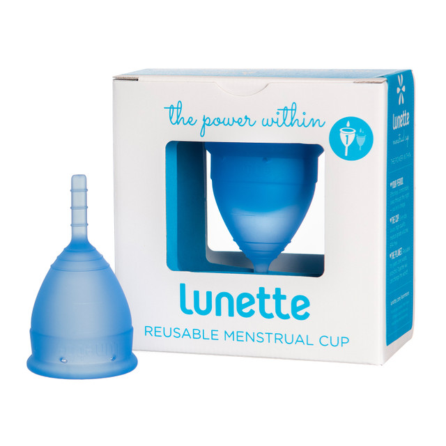 Lunette Reusable Menstrual Cup Blue Size 1