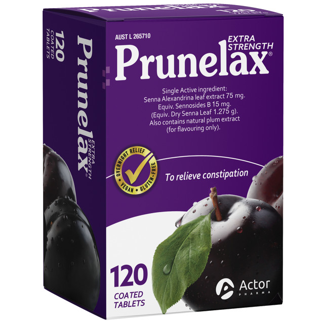 Prunelax Extra Strength Tablets 120's Prunelax Extra Strength Tablets 120's