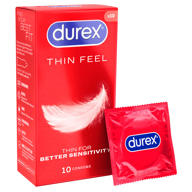 Durex Thin Feel Condoms 10 Pack 