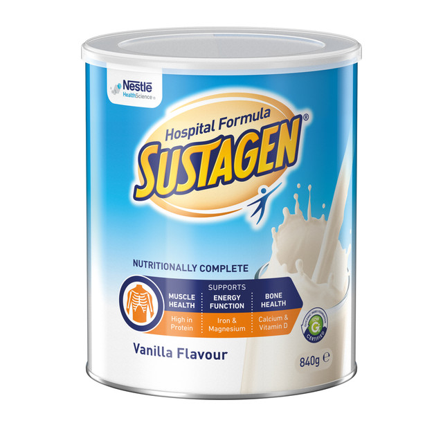 SUSTAGEN® Hospital Formula Vanilla 840g Powder Nutritional Supplement