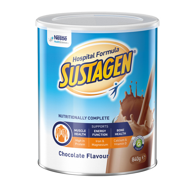SUSTAGEN® Hospital Formula Chocolate 840g Powder Nutritional Supplement