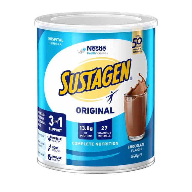 Sustagen Hospital Formula Nutritional Supplement Chocolate Flavour 840g