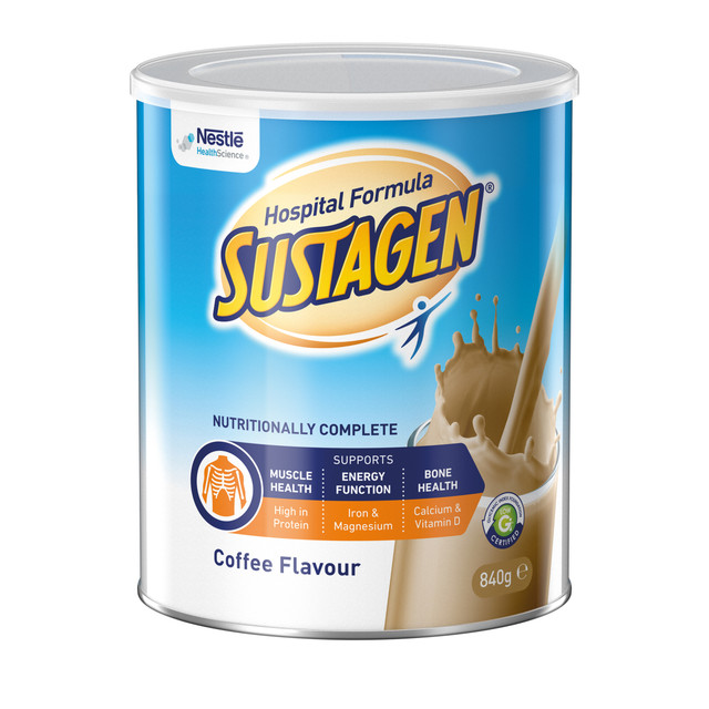 SUSTAGEN® Hospital Formula Coffee 840g Powder Nutritional Supplement