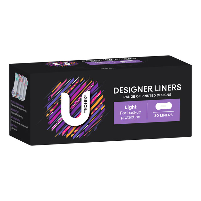 U by Kotex Designer Series Liners 30 Pack U by Kotex Designer Series Liners 30 Pack