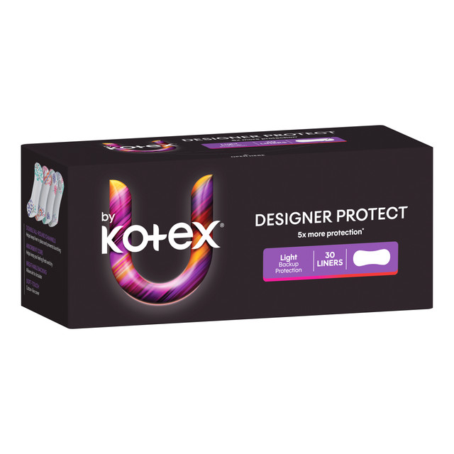 U by Kotex Designer Series Liners 30 Pack