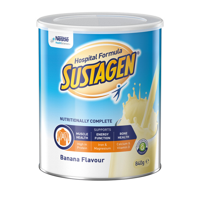  SUSTAGEN® Hospital Formula Banana 840g Powder Nutritional Supplement