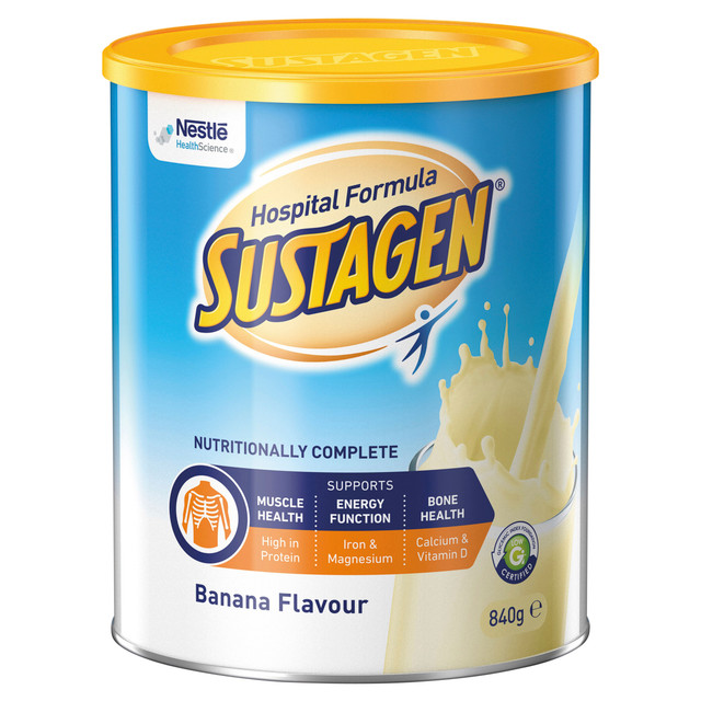 SUSTAGEN® Hospital Formula Banana 840g Powder Nutritional Supplement