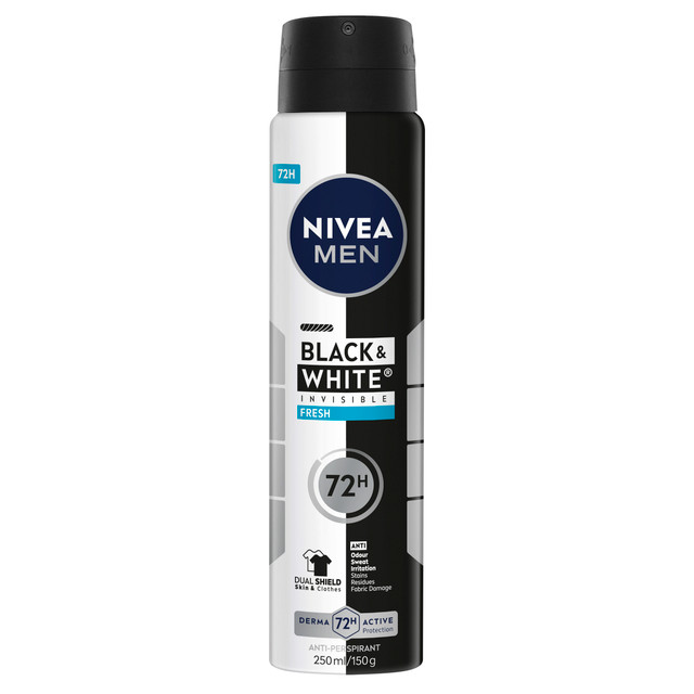 NIVEA MEN BLACK & WHITE INVISIBLE Fresh Aerosol 250ml