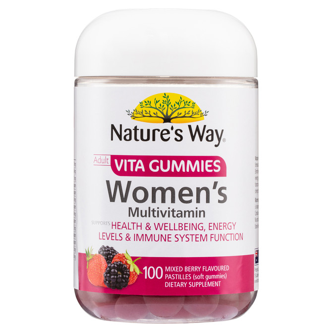 Nature's Way Adult Vita Gummies Women’s Multivitamin 100's