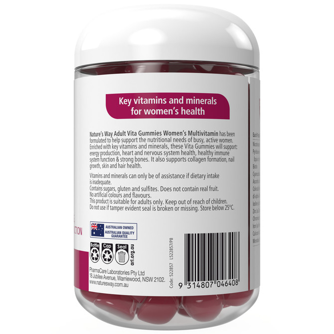 Nature's Way Adult Vita Gummies Women's Multivitamin 100s