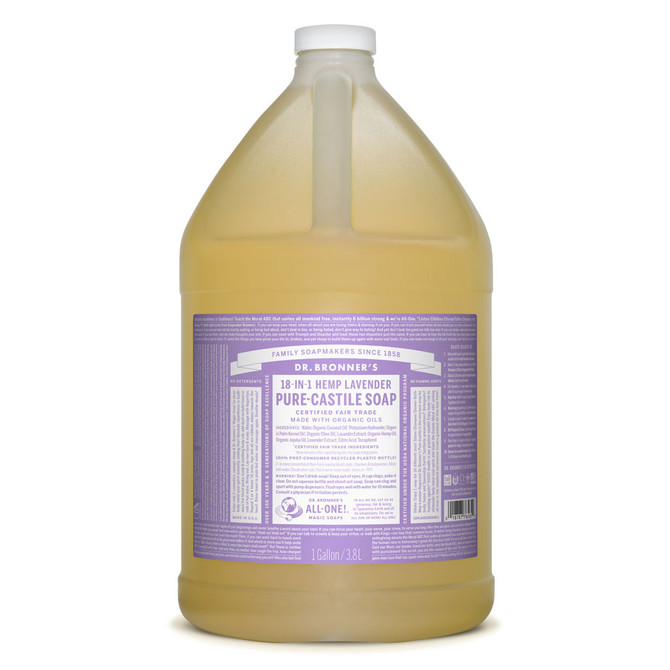 Dr. Bronner's 18 In 1 Hemp Lavender Pure-Castile Soap 3.8L