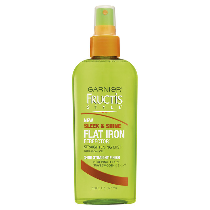 Garnier Fructis Style Flat Iron Perfector with Heat Protection for Straighter Hair