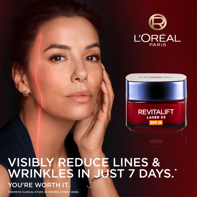 L'Oréal Paris Revitalift Laser X3 Anti-Ageing Day Cream SPF 15 50ml