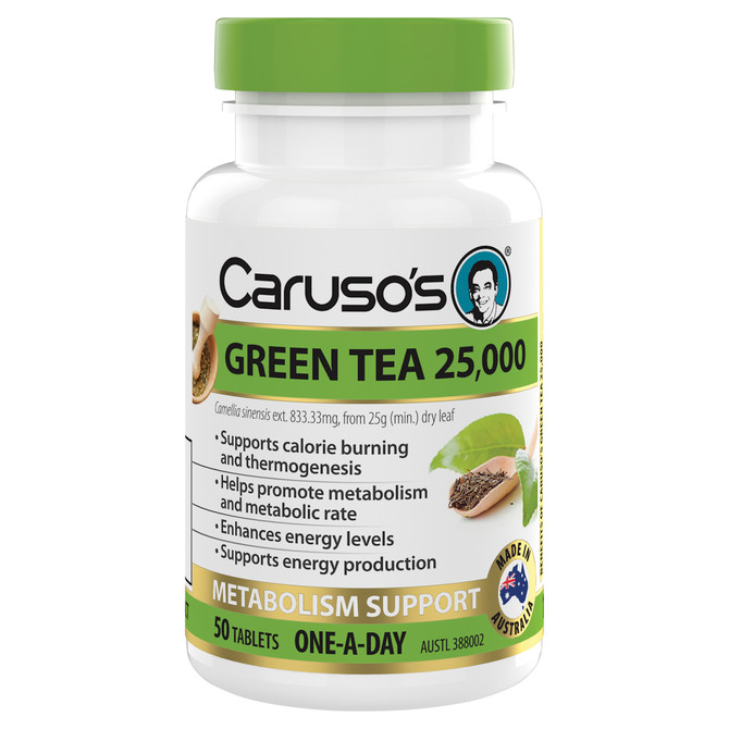 Caruso's Green Tea 50 Tablets