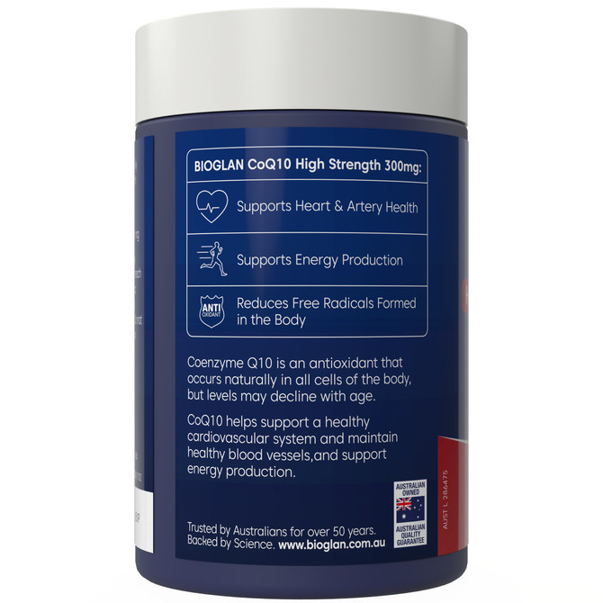 Bioglan CoQ10 300mg 60s