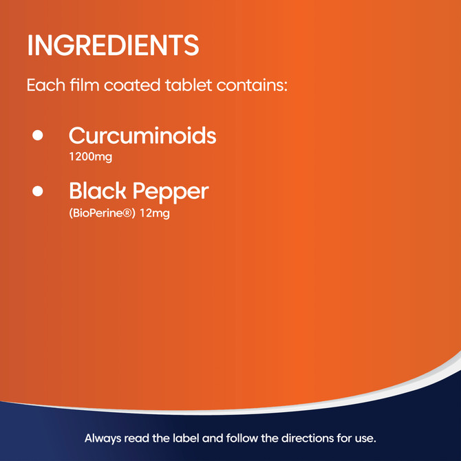 Bioglan Curcumin Double Strength 1200mg 40s