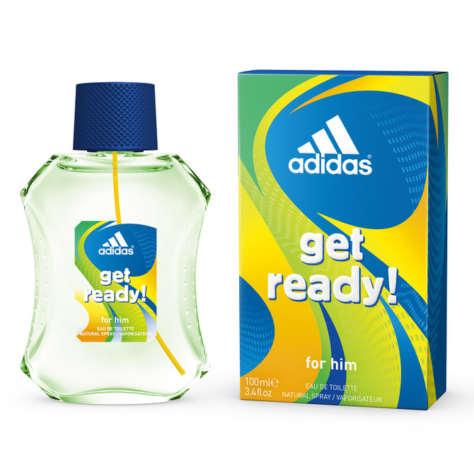 Adidas Get Ready 100ml EDT By Adidas (Mens)