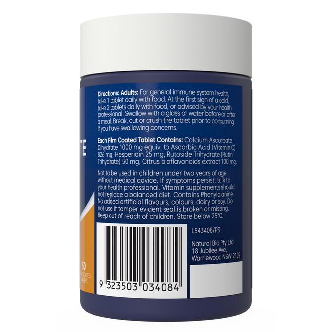 Bioglan Vitamin C Forte Non Acidic 1000mg 50s