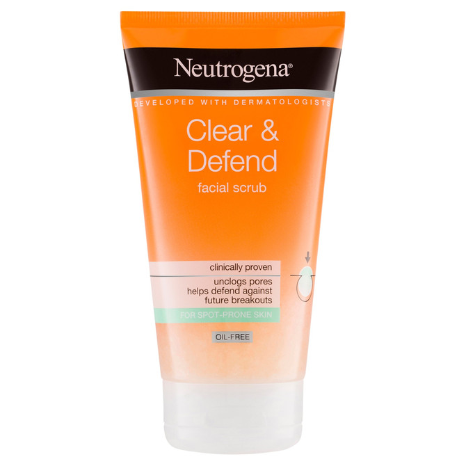 Neutrogena Visible Clear Daily Face Scrub 200ml