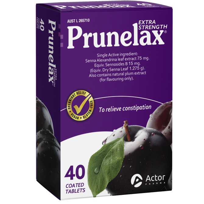 Prunelax Extra Strength Tablets 40's