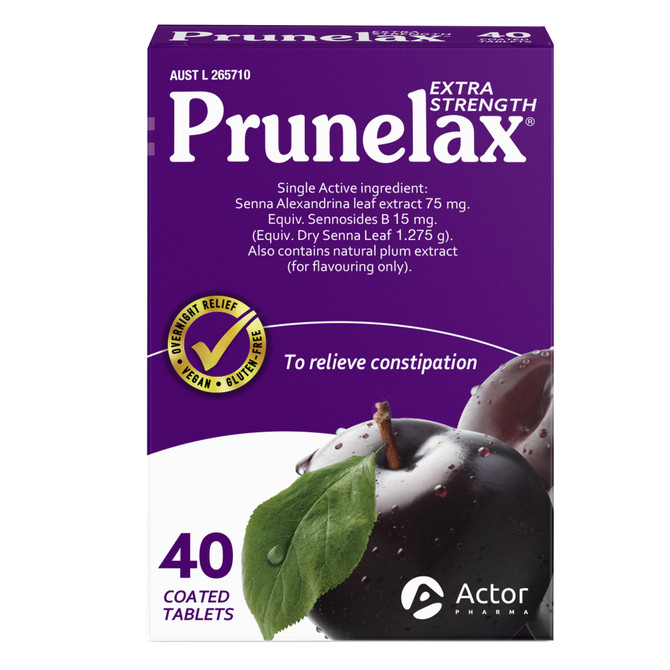 Prunelax Extra Strength Tablets 40's