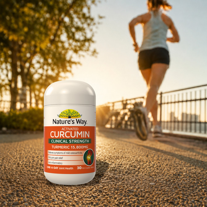 Nature's Way Activated Curcumin Clinical Strength Turmeric 15800mg 30s