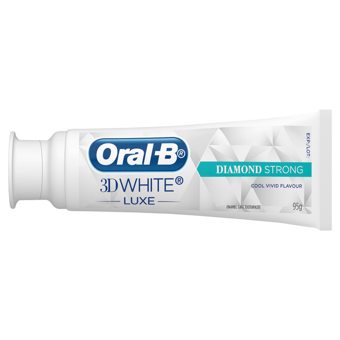 Oral-B 3D White Luxe Diamond Strong Whitening Toothpaste, 95g