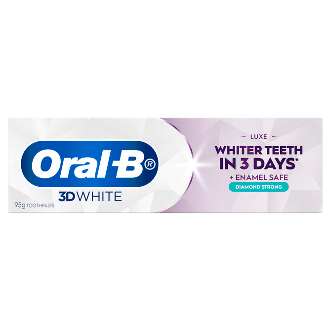 Oral-B 3D White Luxe Diamond Strong Whitening Toothpaste 95g