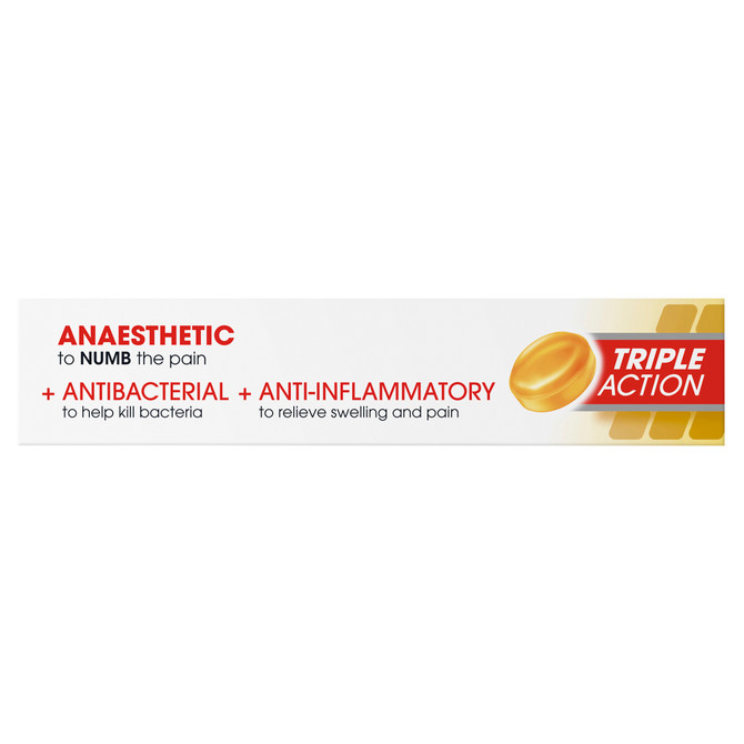 Difflam Plus Anaesthetic Sore Throat Lozenges Honey & Lemon Flavour 16s