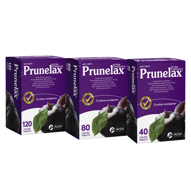 Prunelax Extra Strength Tablets 80's
