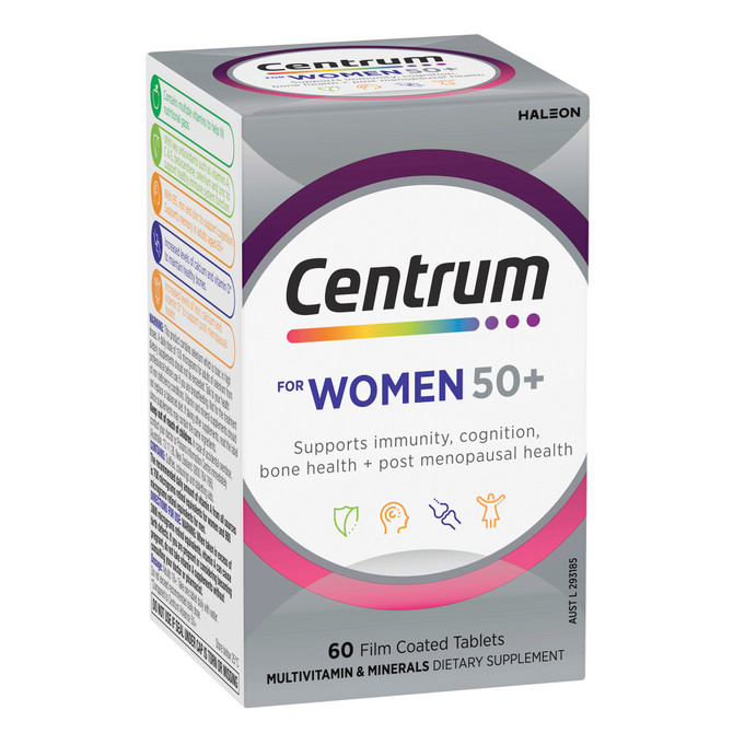 Centrum for Women 50+ 60 Tablets