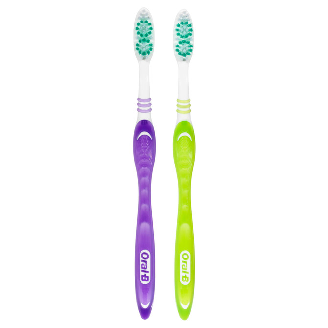 Oral-B Fresh Clean Soft Toothbrush 2 Pack