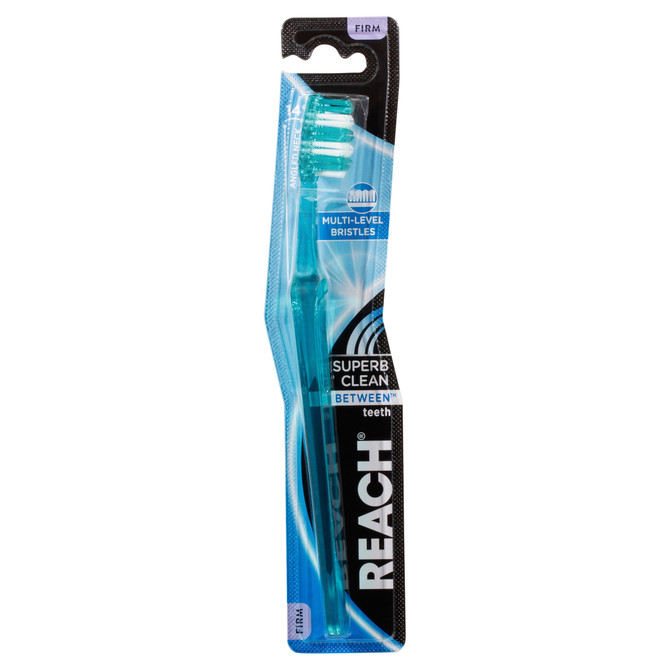 REACH®  Superb Clean Between Teeth Toothbrush Firm 1pk