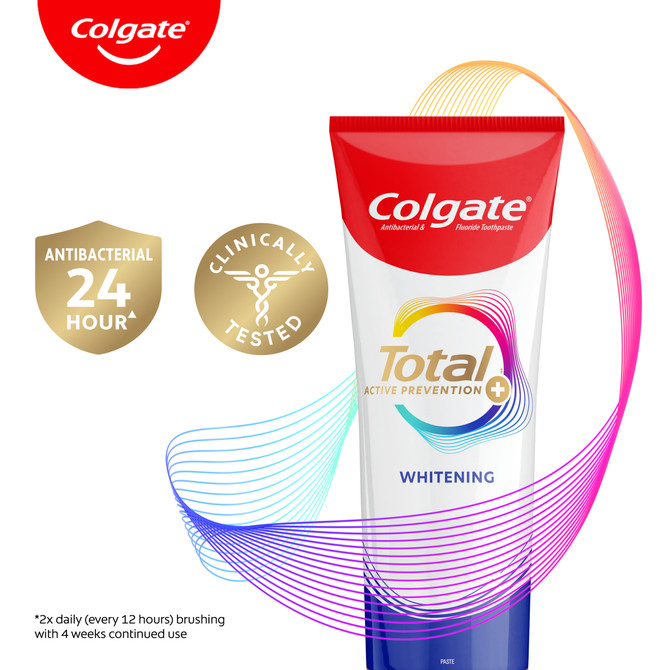 Colgate Total Active Prevention Toothpaste Whitening 200g