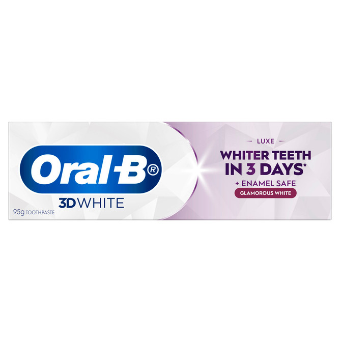 Oral-B 3D White Luxe Glamorous White Whitening Toothpaste 95g