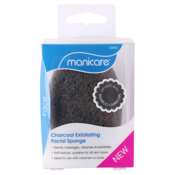Manicare Charcoal Detox Exfoliating Sponge