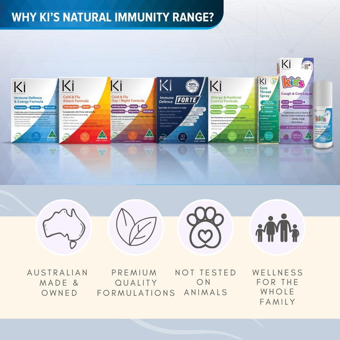 Ki Immune Defence & Energy Formula 45 Tablets