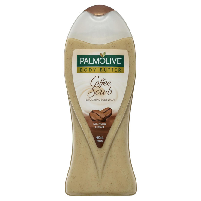 Palmolive Coffee Scrub Exfoliating Body Wash 400ml