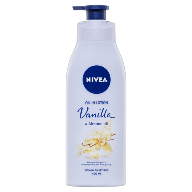 Nivea Oil In Lotion Vanilla & Almond Oil 400ml