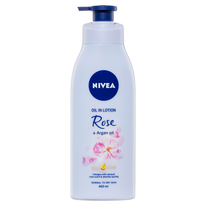 Nivea Oil In Lotion Rose & Argan Oil 400ml