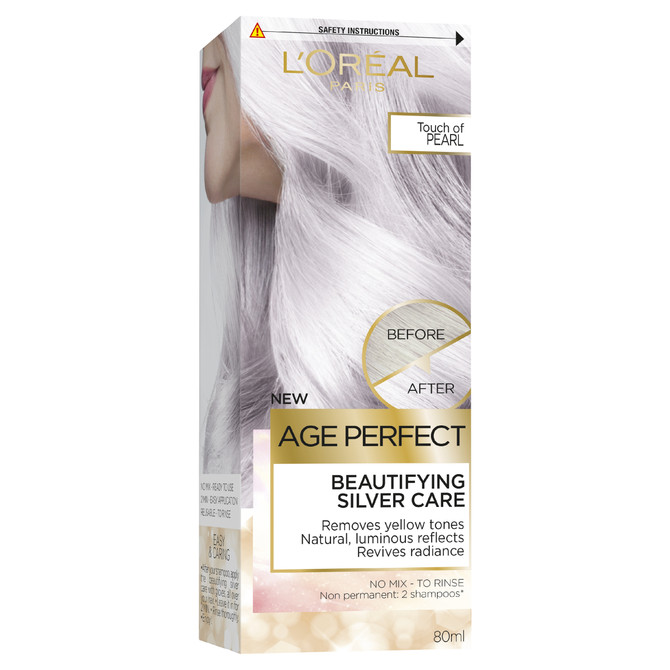 L'Oréal Paris Age Perfect Beautifying Care Semi Permanent Hair Colour - 1 Pearl